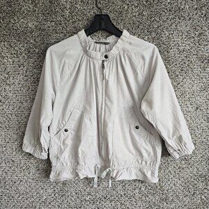 Eddie‎ Bauer Jacket Womens Medium Lightweight Full Zip Pockets Casual Ladies